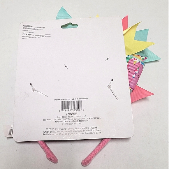 Pastel Colored Peeps Headband - Picture 6 of 6
